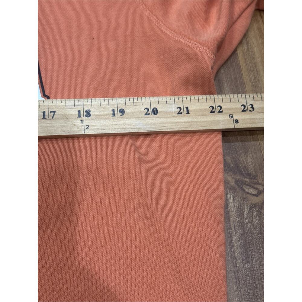 Columbia Men’s Sweatshirt Medium‎ Orange Long Sleeve Crew Neck Pullover Casual - Picture 3 of 4